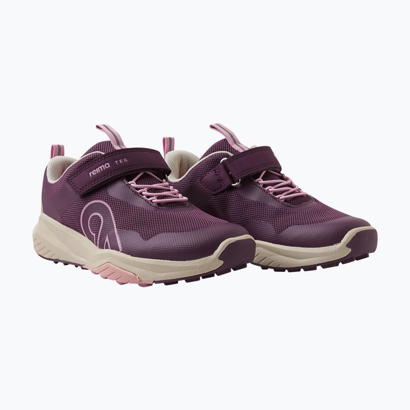 Detské barefoot topánky Reima Enkkari tmavo fialové 3