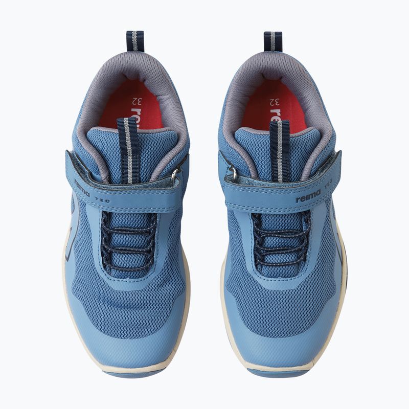 Detské barefoot topánky Reima Enkkari blue ocean 10