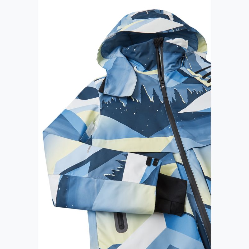 Detská lyžiarska bunda Reima Tirro blue ocean 4