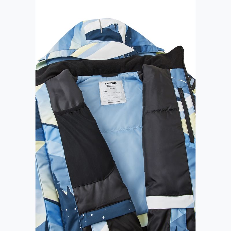 Detská lyžiarska bunda Reima Tirro blue ocean 5