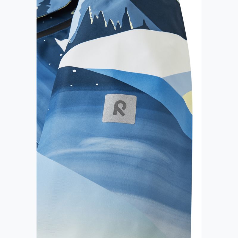 Detská lyžiarska bunda Reima Tirro blue ocean 8