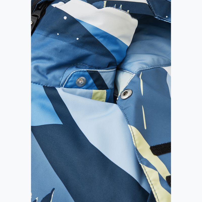 Detská lyžiarska bunda Reima Tirro blue ocean 9