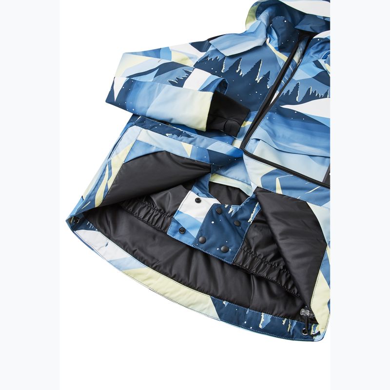 Detská lyžiarska bunda Reima Tirro blue ocean 13
