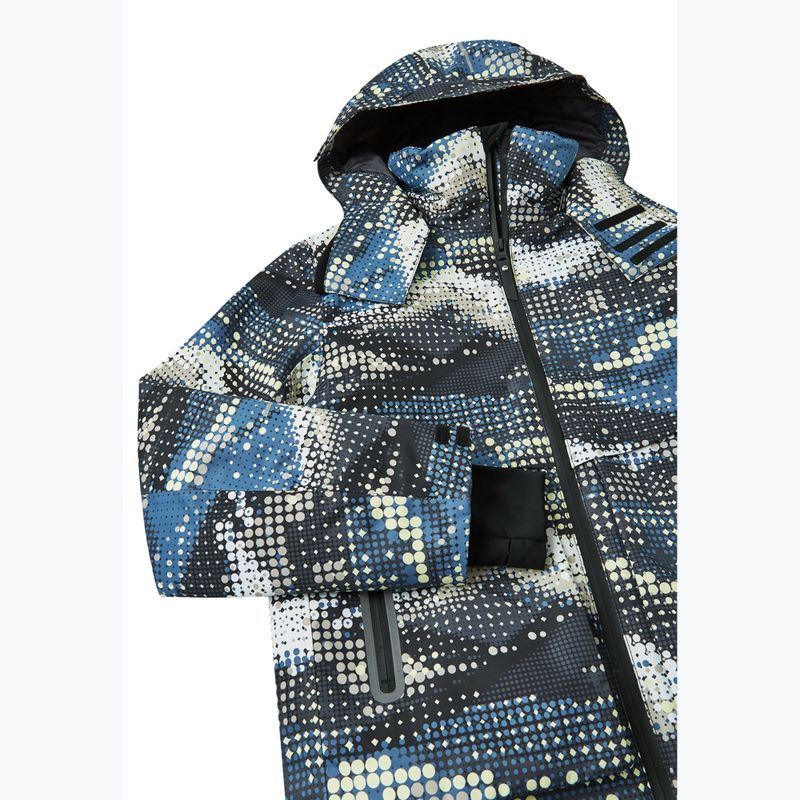 Detska ski jakna Reima Tirro soft black 4