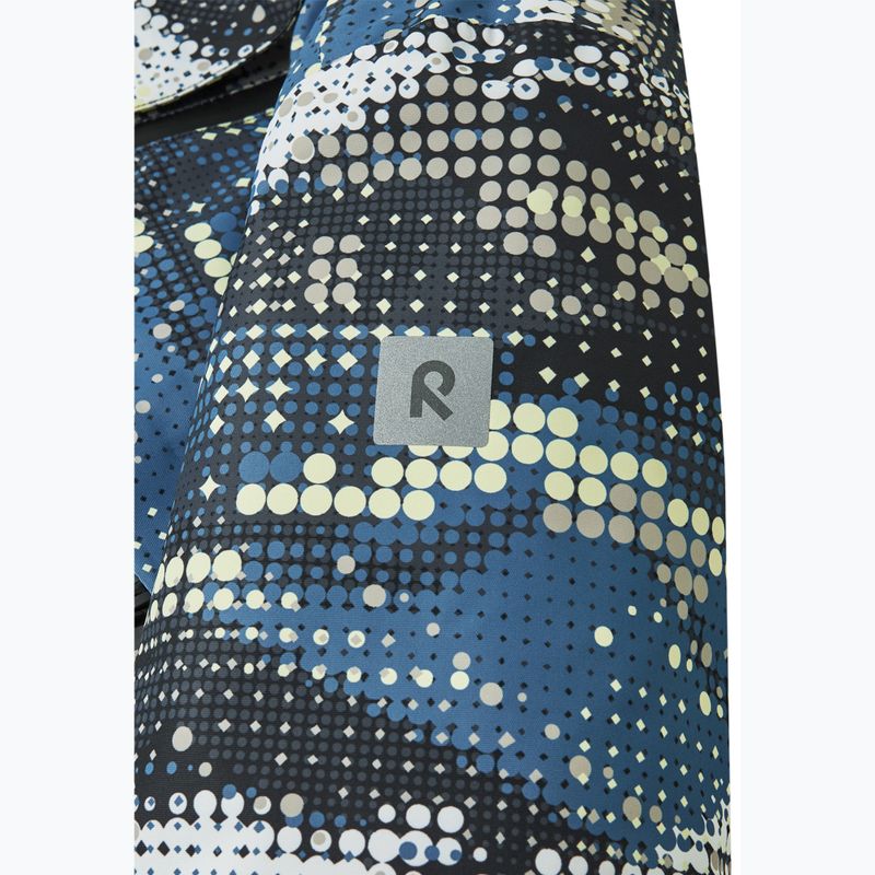 Detska ski jakna Reima Tirro soft black 8