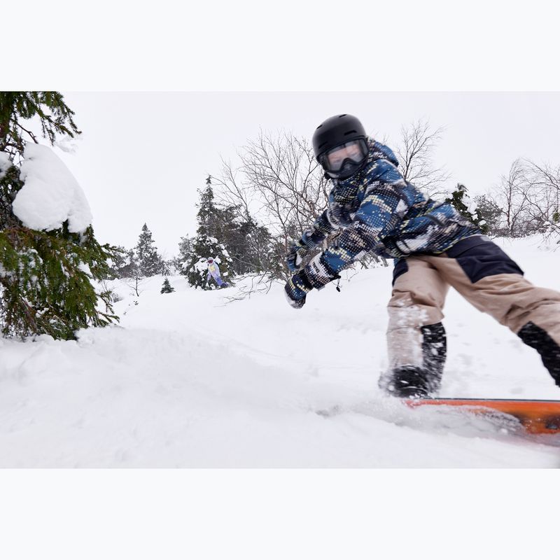 Detska ski jakna Reima Tirro soft black 15