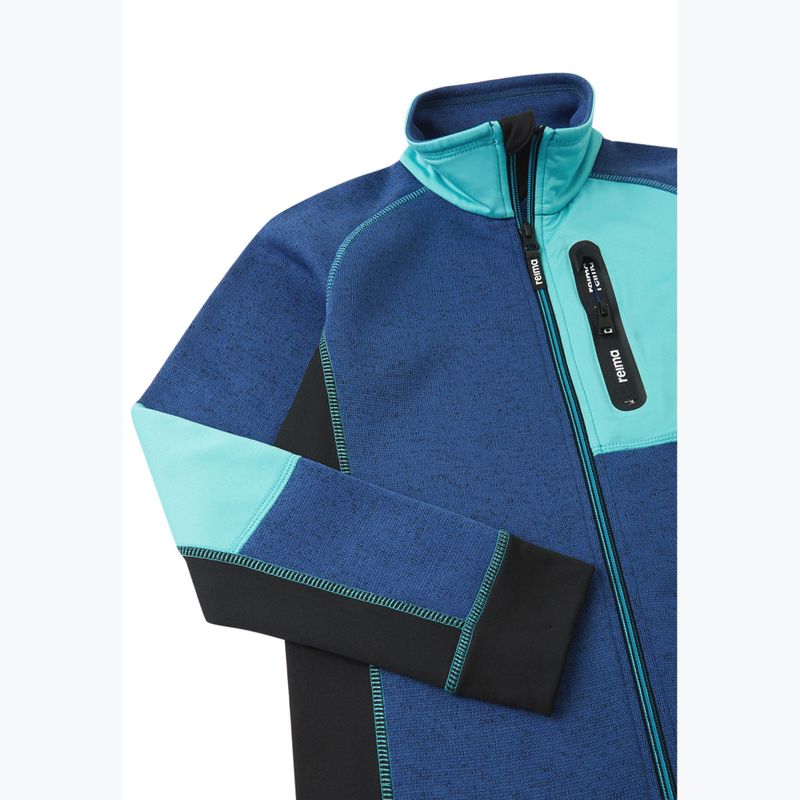 Detská mikina Reima Liukuen twilight blue 3