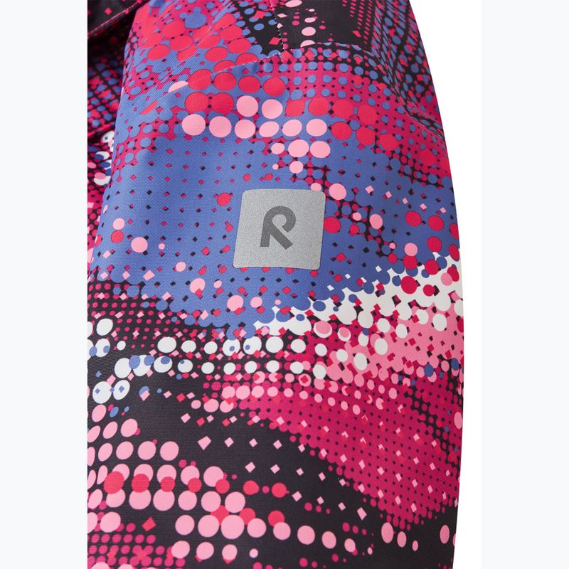 Детская лыжная куртка Reima Kiiruna rosy berry 8