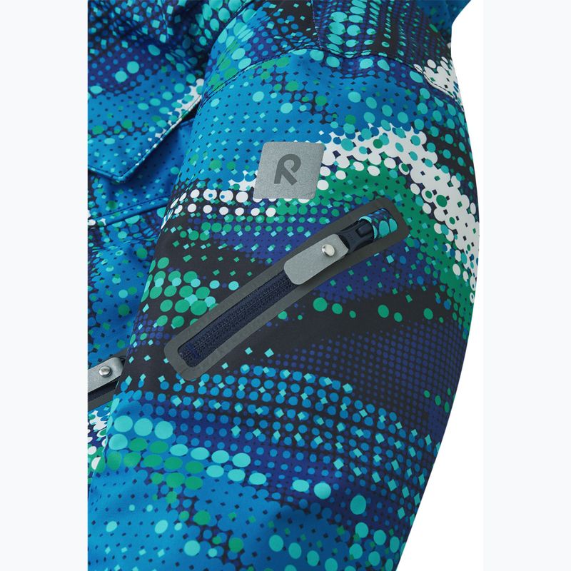 Detská lyžiarska kombinéza Reima Reach lilac twilight blue 8