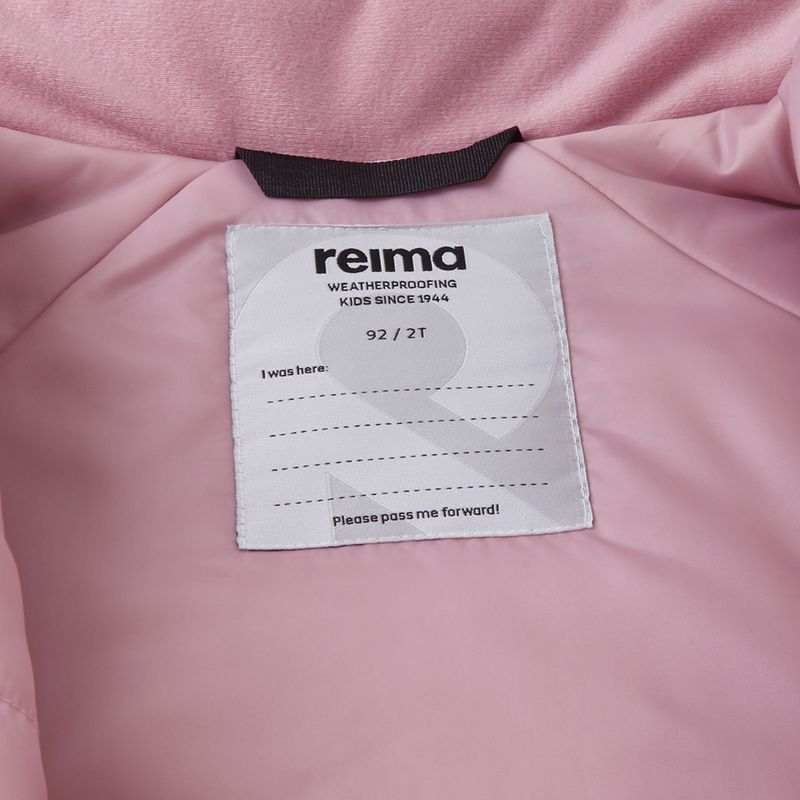 Detská kombinéza  Reima Puhuri grey pink 6