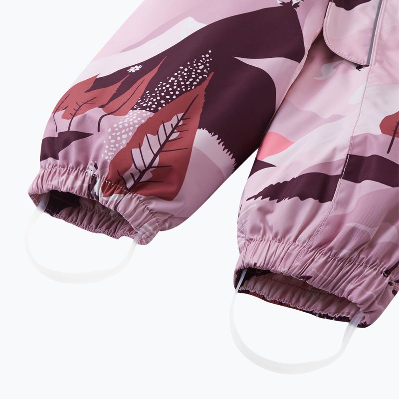 Detská kombinéza  Reima Puhuri grey pink 8