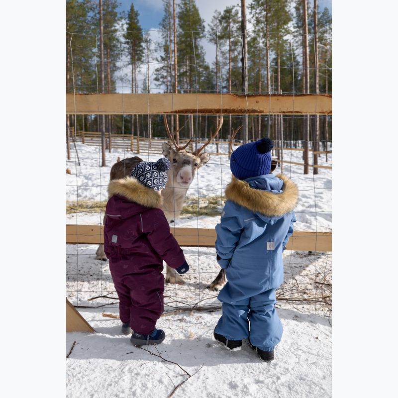 Detská kombinéza Reima Aapua deep purple 12