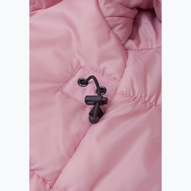 Zimná detská bunda Reima Mutka šedá ružová 7