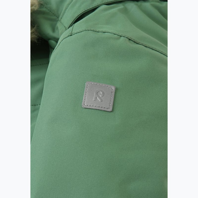 Detská zimná bunda Reima Mutka green clay 9