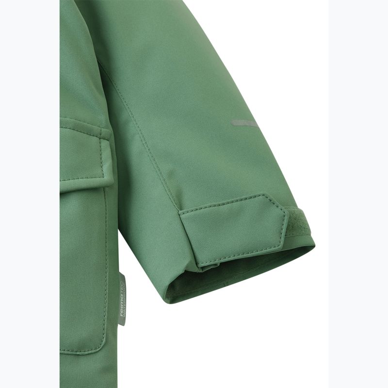 Detská zimná bunda Reima Mutka green clay 10