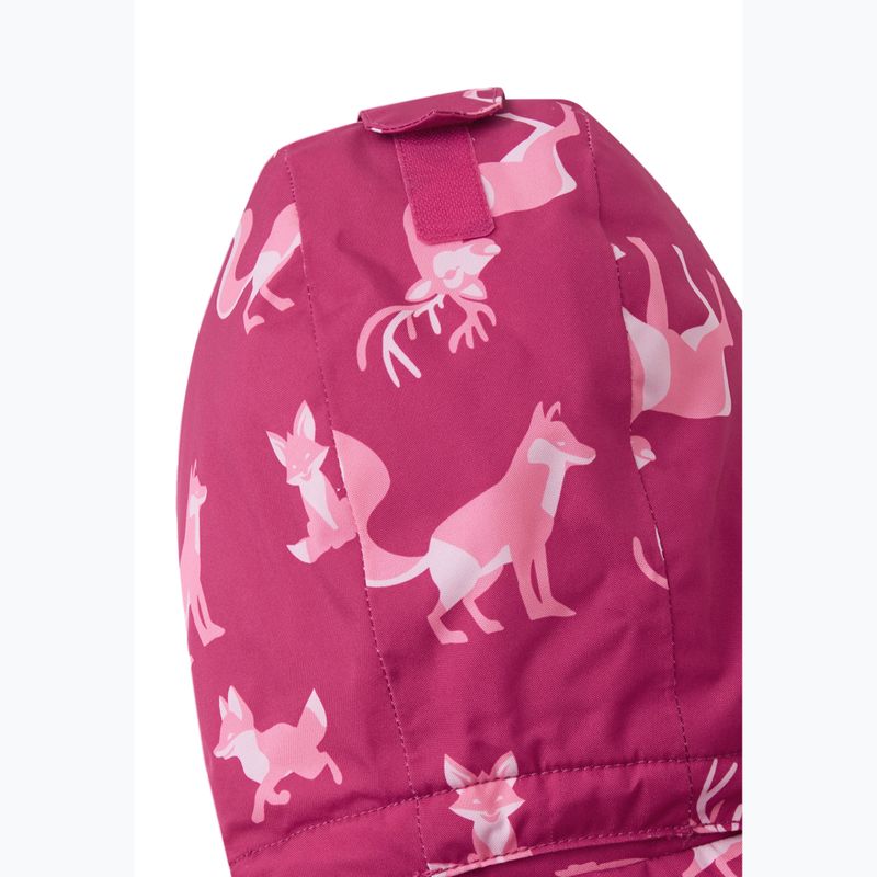Detská zateplená bunda Reima Parkkila rosy berry 5