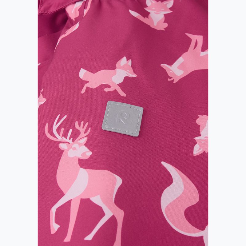 Detská zateplená bunda Reima Parkkila rosy berry 8