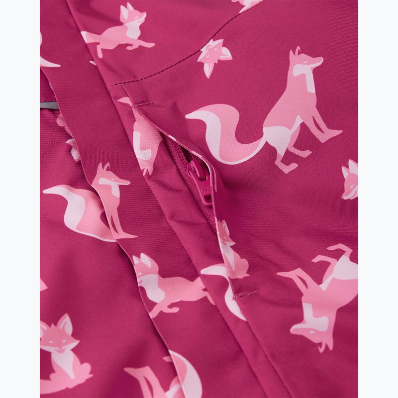Detská zateplená bunda Reima Parkkila rosy berry 10