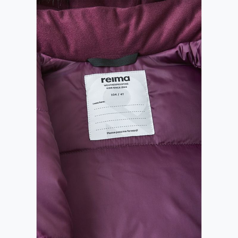 Detská kombinéza  Reima Kipina deeper deep purple 8
