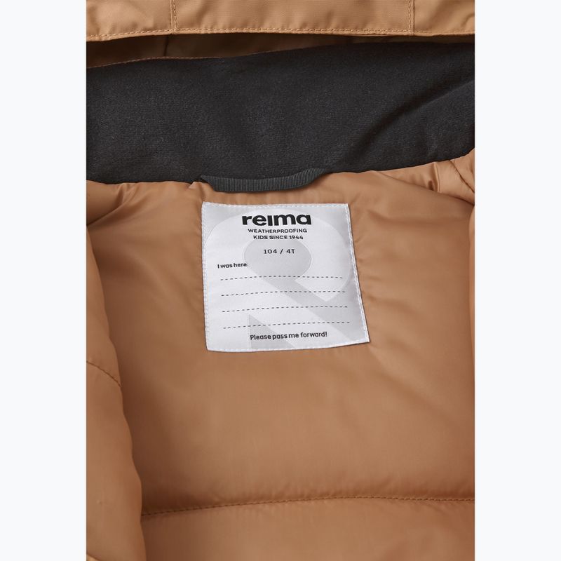Detská kombinéza Reima Kaunisto peanut brown 6