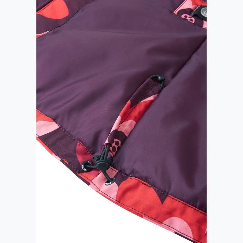 Detská zimná bunda Reima Muurame deep purple 11