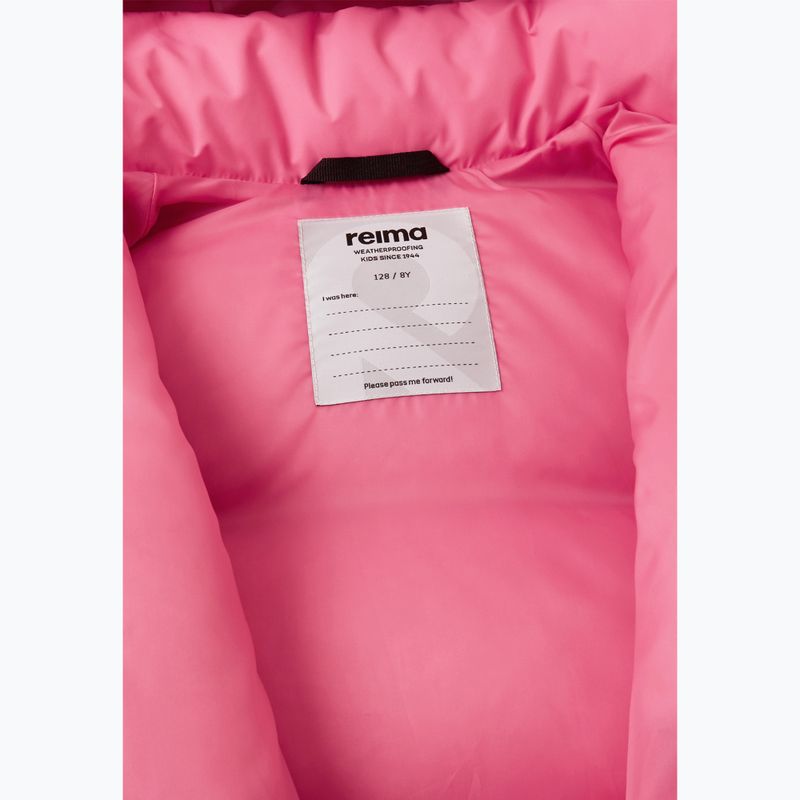 Detská páperová bunda Reima Paimio soft coral 6