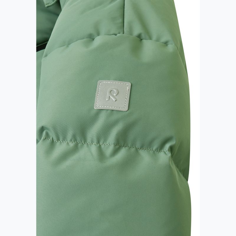 Detská páperová bunda Reima Paimio green clay 7
