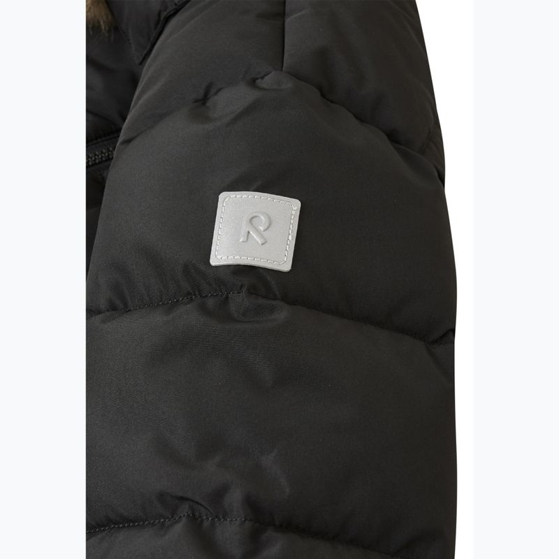Detská zateplená bunda Reima Luvia čierna 7