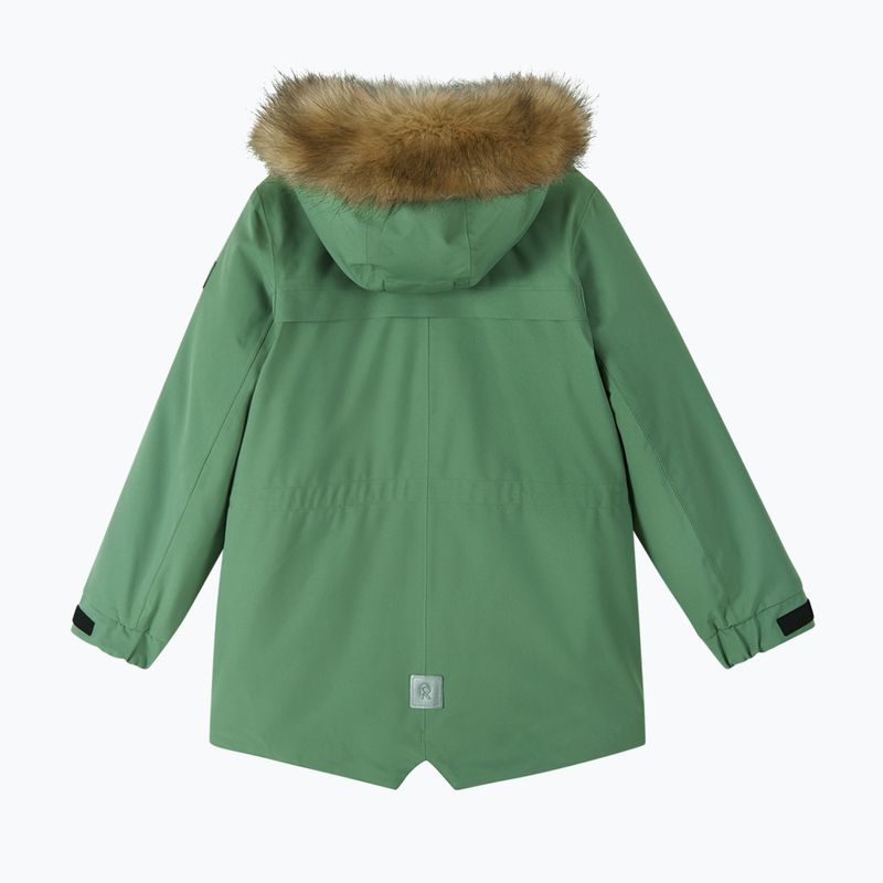 Detská zimná bunda Reima Ajaton green clay 2