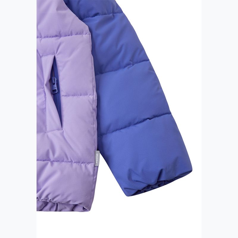 Detska jakna Reima Tenhola cvetni lilac 5