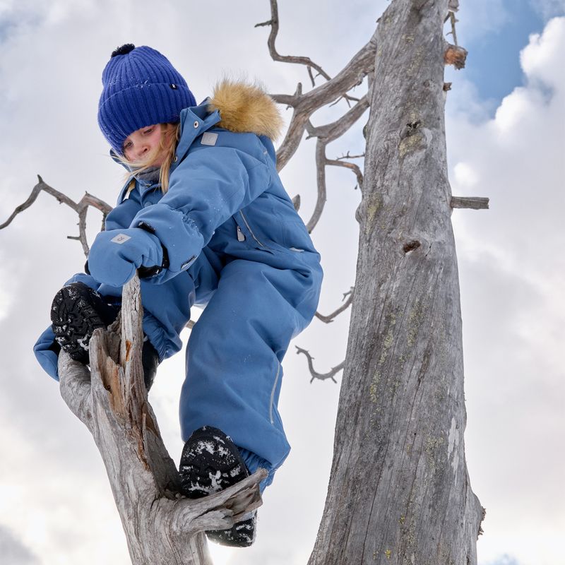 Detské lyžiarske rukavice Reima Ote blue ocean 9