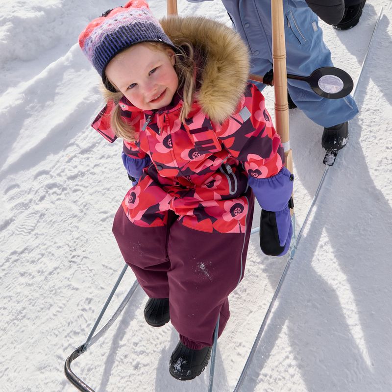 Detské lyžiarske rukavice Reima Ote blue ocean 11