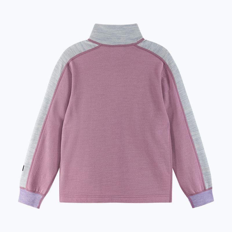 Detská fleecová mikina Reima Merin grey pink 2