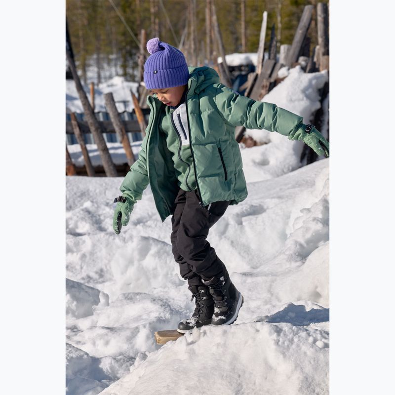 Detská fleecová mikina Reima Merin green clay 8