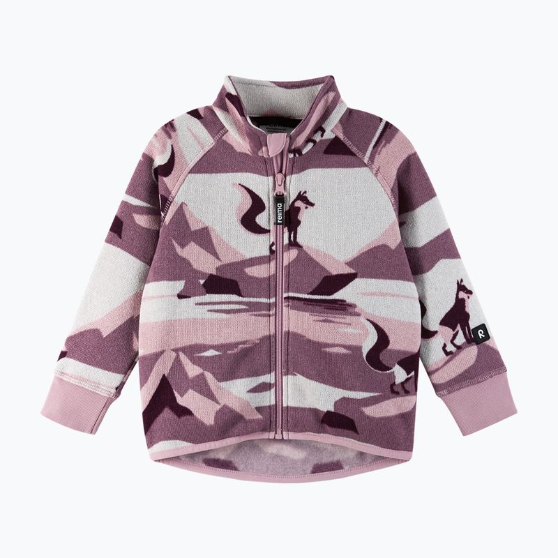 Detská mikina Reima Ornament deep purple