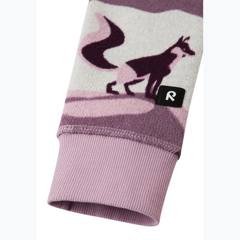 Detská mikina Reima Ornament deep purple 5