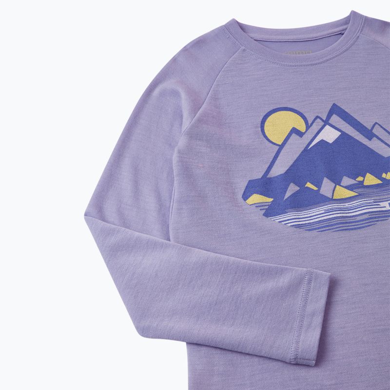 Detské tričko longsleeve Reima Viisas blooming lilac 3