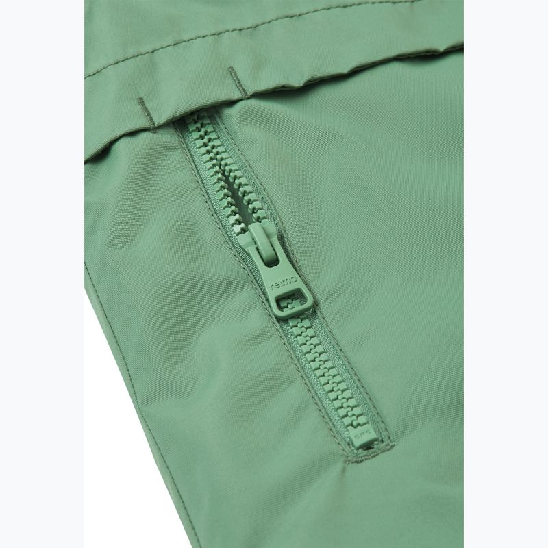 Detská zimná bunda Reima Raisio green clay 8