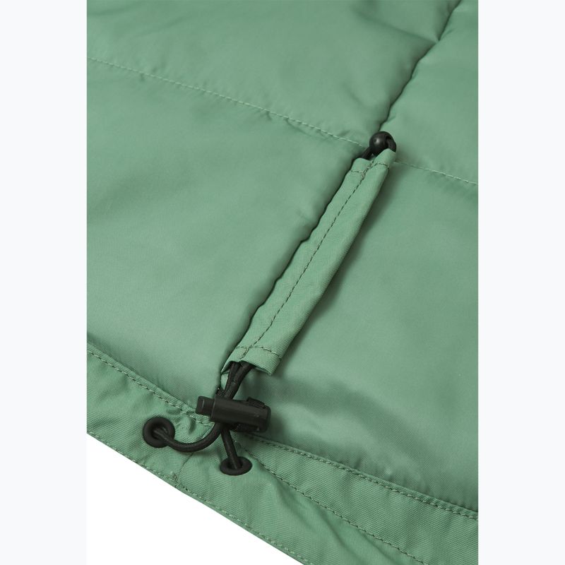 Detská zimná bunda Reima Raisio green clay 9