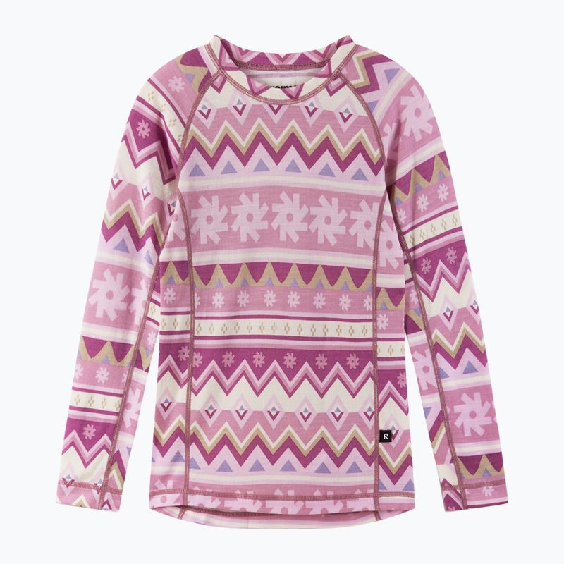 Detský komplet termoprádla Reima Taitoa grey pink 3