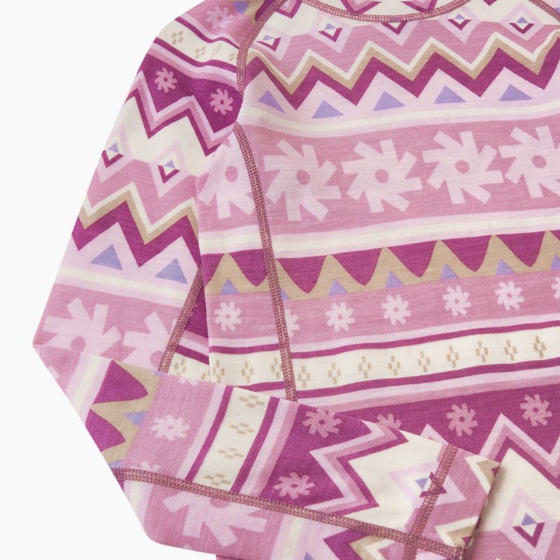 Detský komplet termoprádla Reima Taitoa grey pink 4