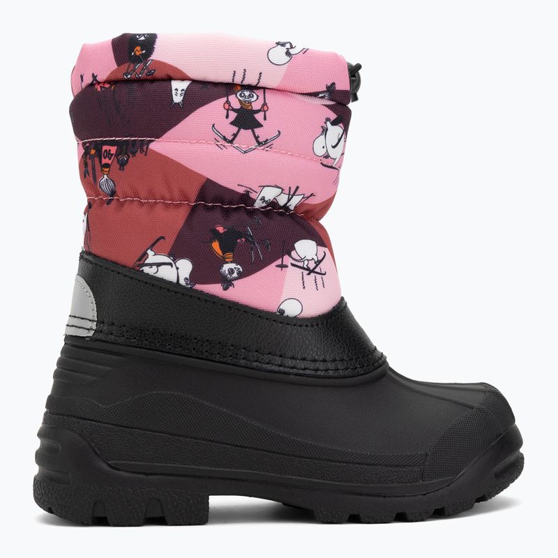 Detské snehule Reima Moomin Nefar rose pink 2