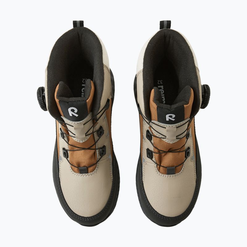 Detské snehule Reima Hallava Quicklock earthy beige 6