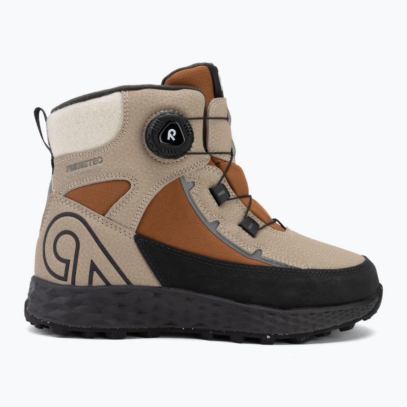 Detské snehule Reima Hallava Quicklock earthy beige 2