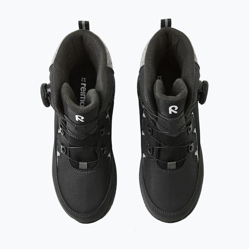 Detské snehule Reima Hallava Quicklock black 13