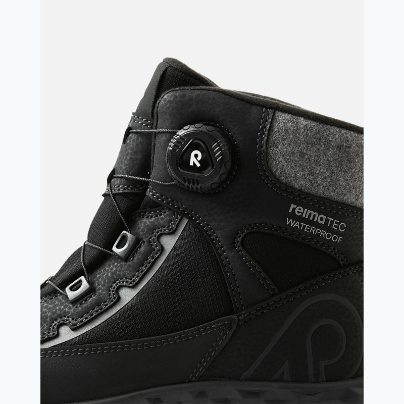 Detské snehule Reima Hallava Quicklock black 15