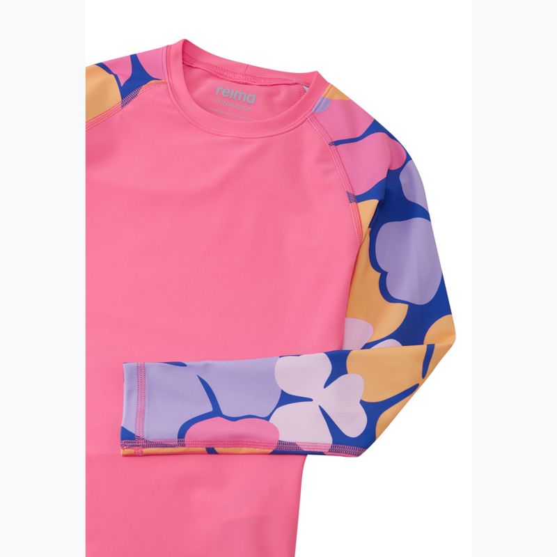 Detské plavecké tričko longsleeve Reima Sukeltaja soft coral 3