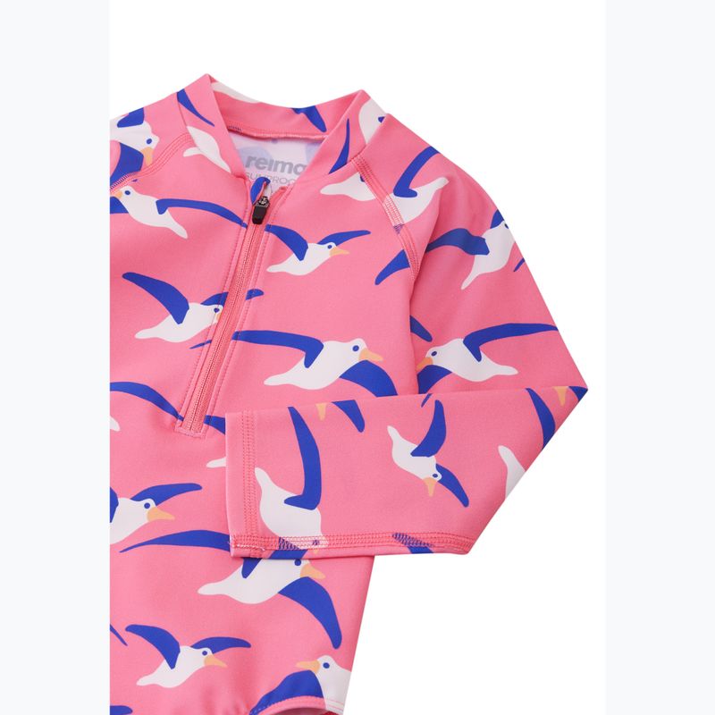 Detské jednodielne plavky Reima Pihlis soft coral 3