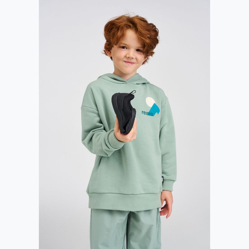 Detské barefoot topánky Reima Tallustelu black 18