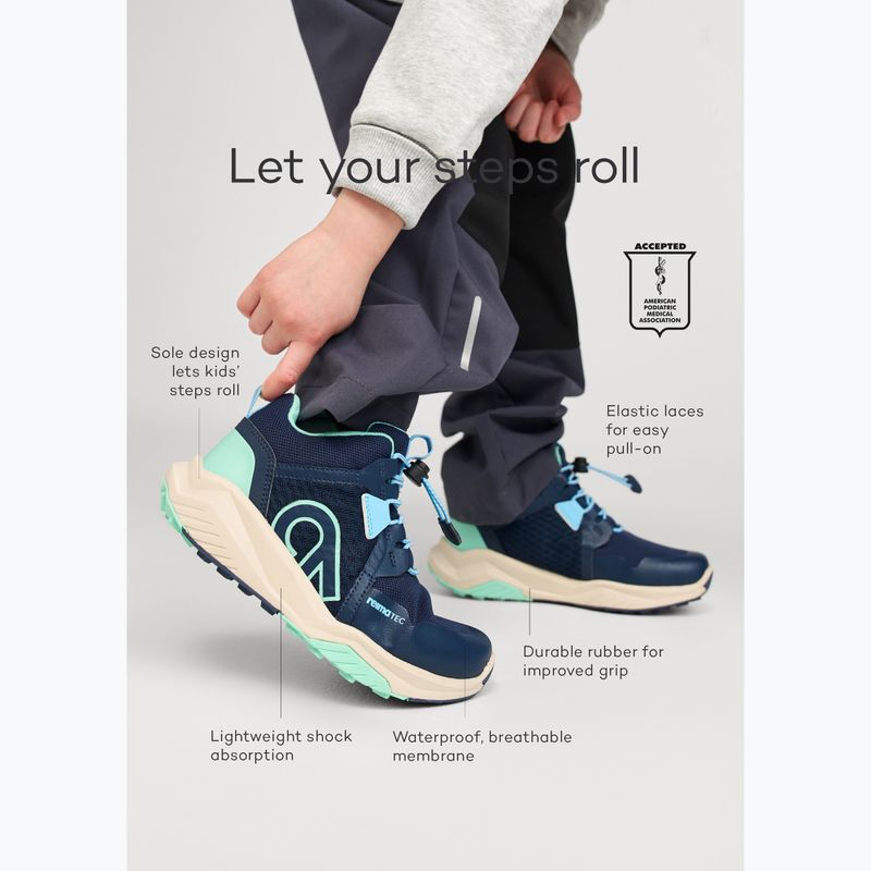 Detské topánky Reima Kiritin navy 10